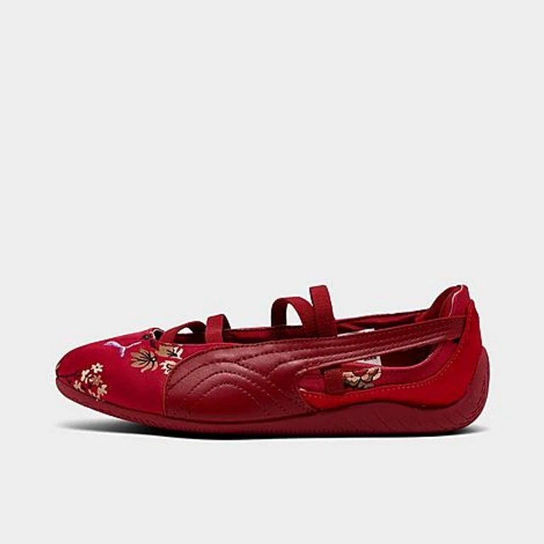 Speedcat Ballet Silky Casual schoenen in rood