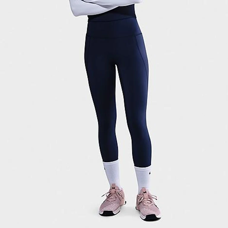 Women's Universa High-Rise 7/8 Leggings (With Pockets) in Midnight Navy/Midnight Navy/Dark Obsidian Size: XXS