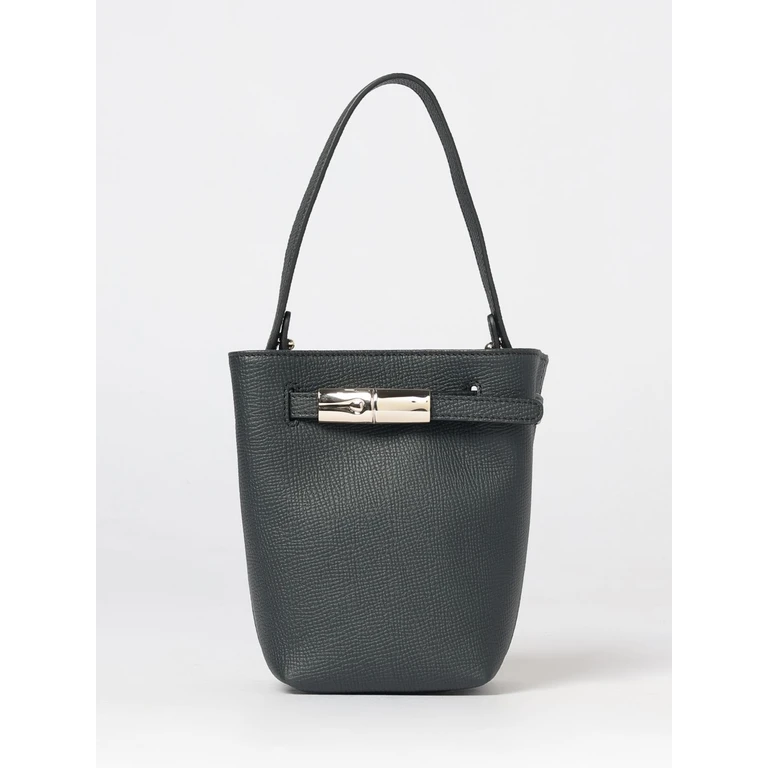 Le Smart Tumbled Calfskin Leather Mini Bucket Bag (10397HJH001)