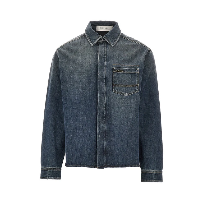 'Roger' denim shirt Man M