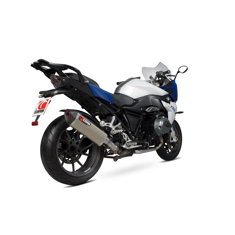 RBM79TEO - Scorpion Serket Slip-On Titanium Exhaust - BMW R1200 R / R1200 RS - 2015 - 2019