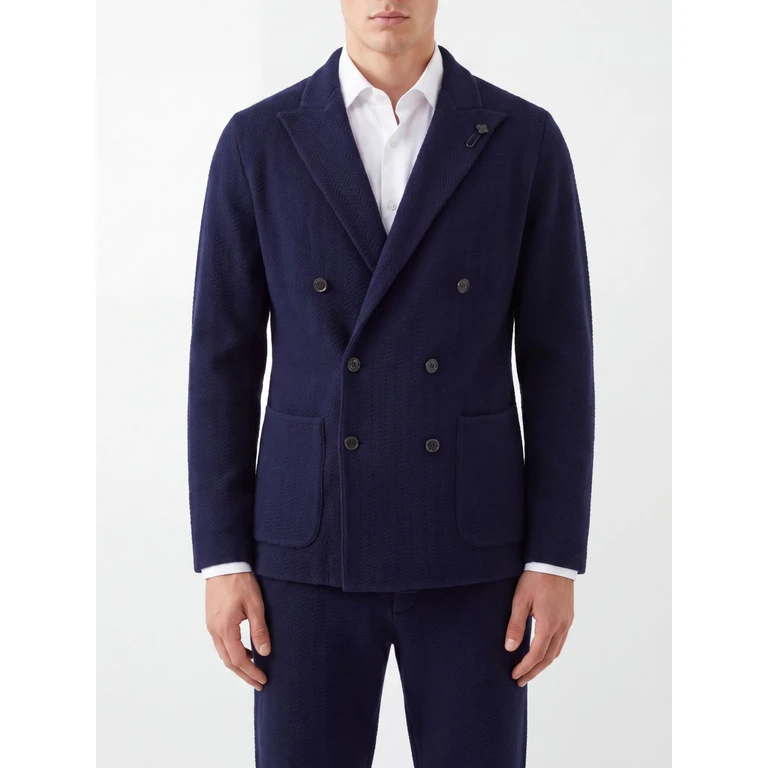 LARDINI Jacket Men color Blue (CNLJM57AC67002850)