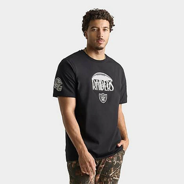 Pro Standard Men's Las Vegas Raiders NFL Original Players T-Shirt. in Black Size: Small