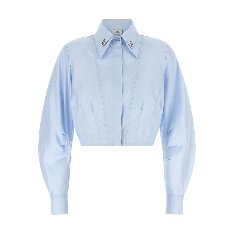 Elisabetta Franchi Chemise - Bleu Clair (CA17066E2019)