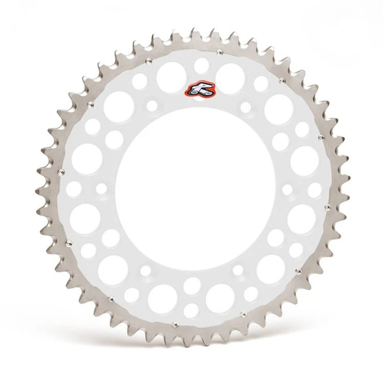 Twin Ring Rear Sprocket - Honda CR/CRF 125/250/450 Up To 2024 - 49T Silver