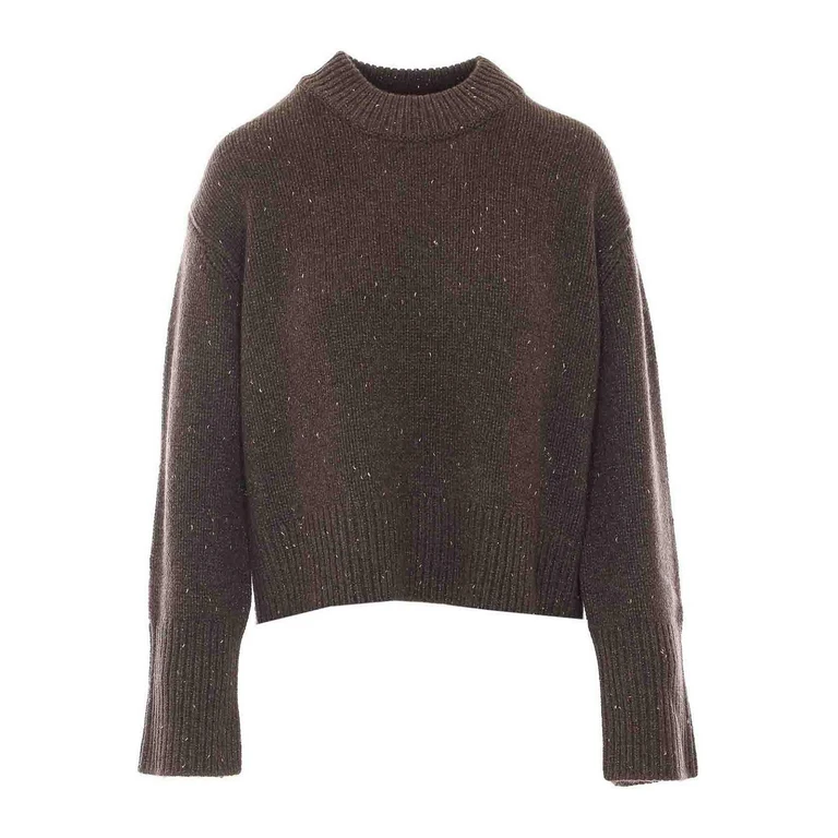 Lisa Yang Pull Col Rond - Marron (2026521CSP)