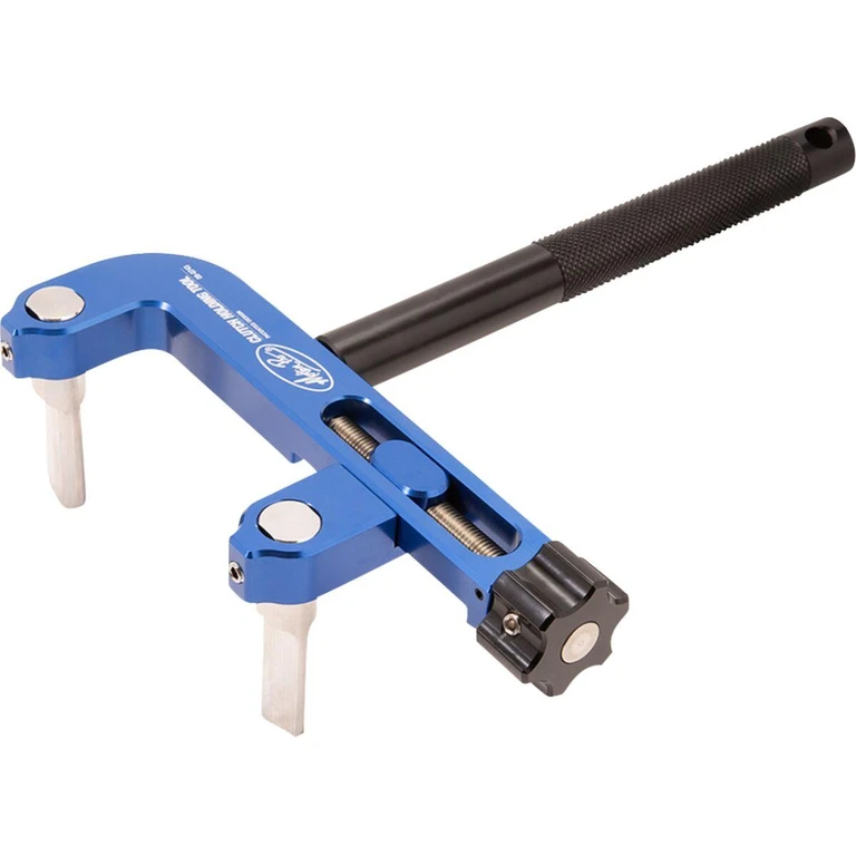 08-0743 - Motion Pro Heavy-duty Clutch Holding Tool - Blue/Silver