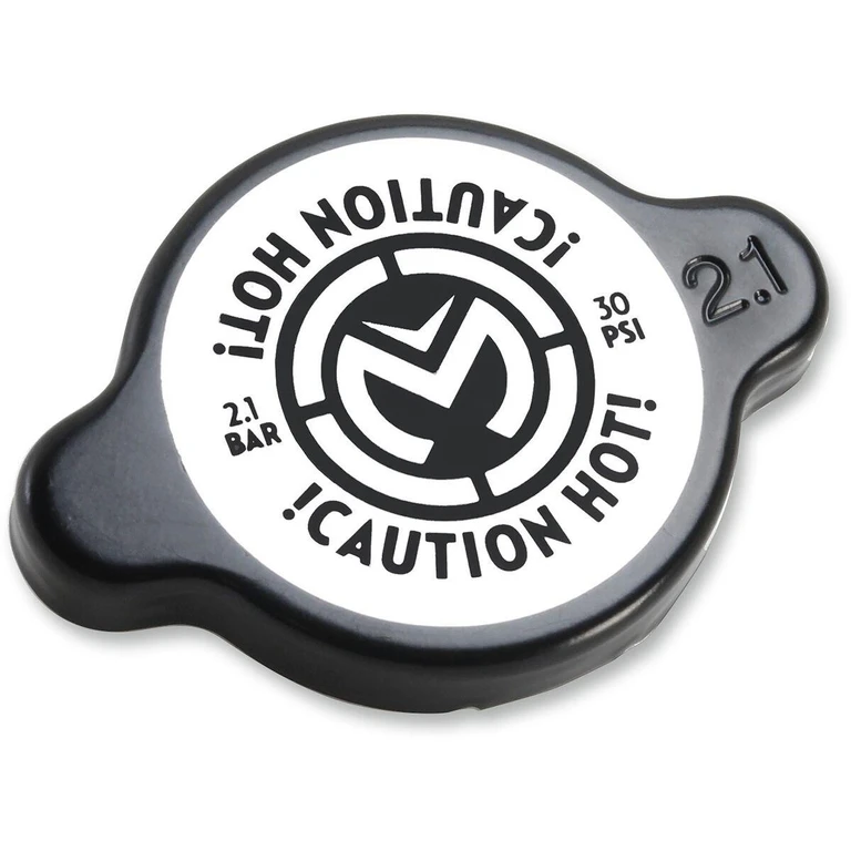 212-2100 - Moose Racing High Pressure Radiator Cap 2.1 Bar - Black