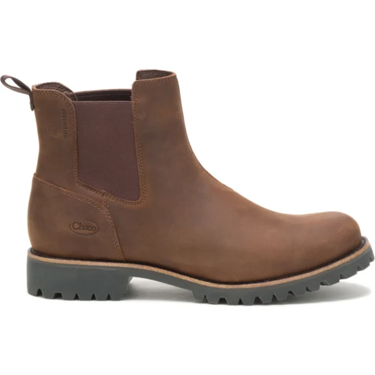 Fields Chelsea Waterproof Women's Boots - Chestnut Leather