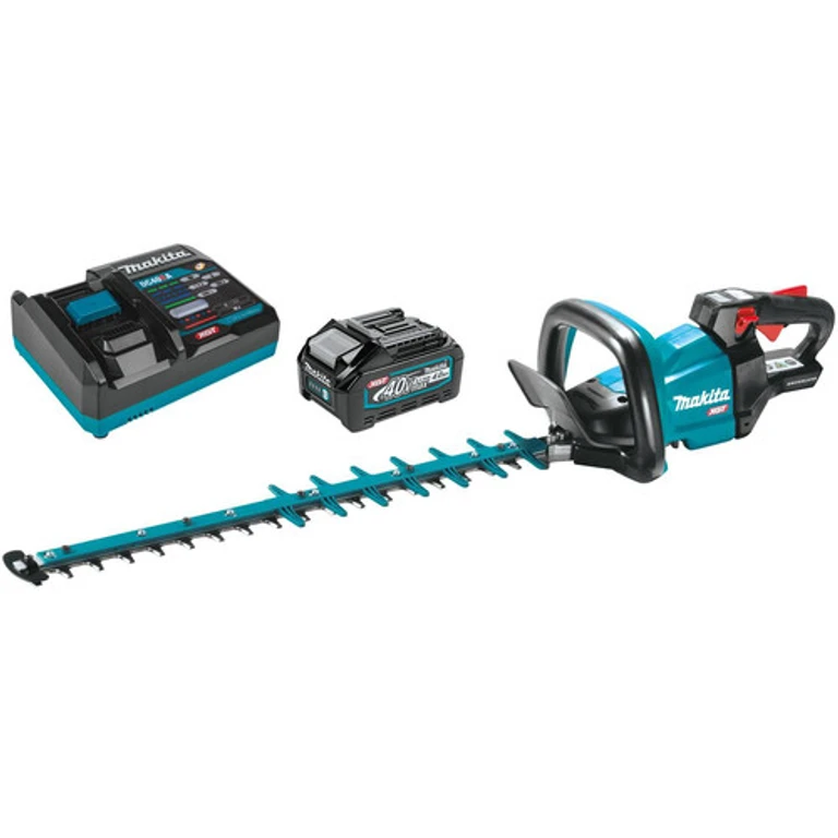 GHU02M1 40V max XGT Brushless Lithium-Ion 24 in. Cordless Hedge Trimmer Kit (4 Ah)