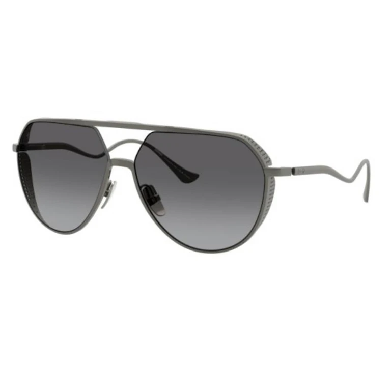 Gradient Grey Polarized Pilot Mens Sunglasses FH1021T 311/S8 59