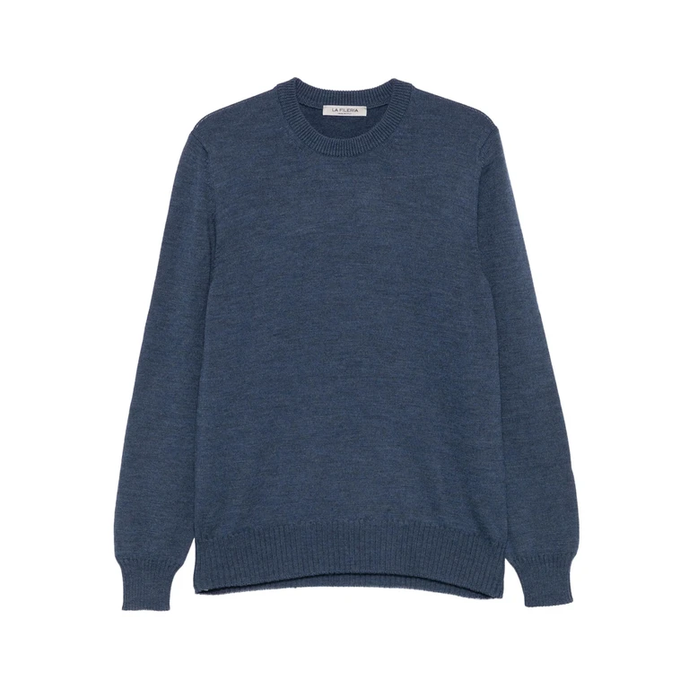Crew-neck Wool Sweater