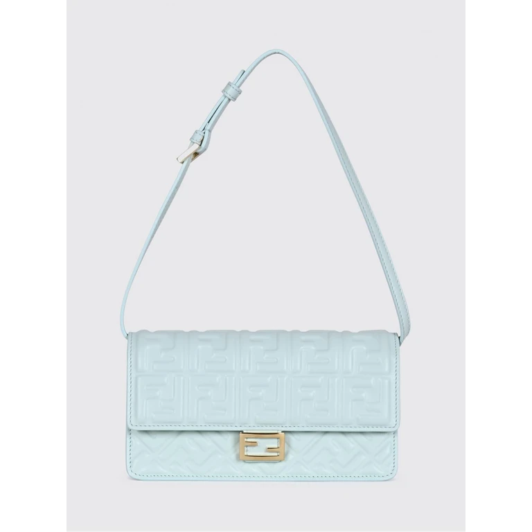 Tube Mini Wallet on Chain Bag in Calfskin Leather with FF Monogram (8M0498AAJDF1WLO)