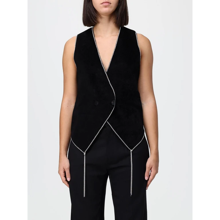 Waistcoat Woman color Black (GW004189AF29357UC001)