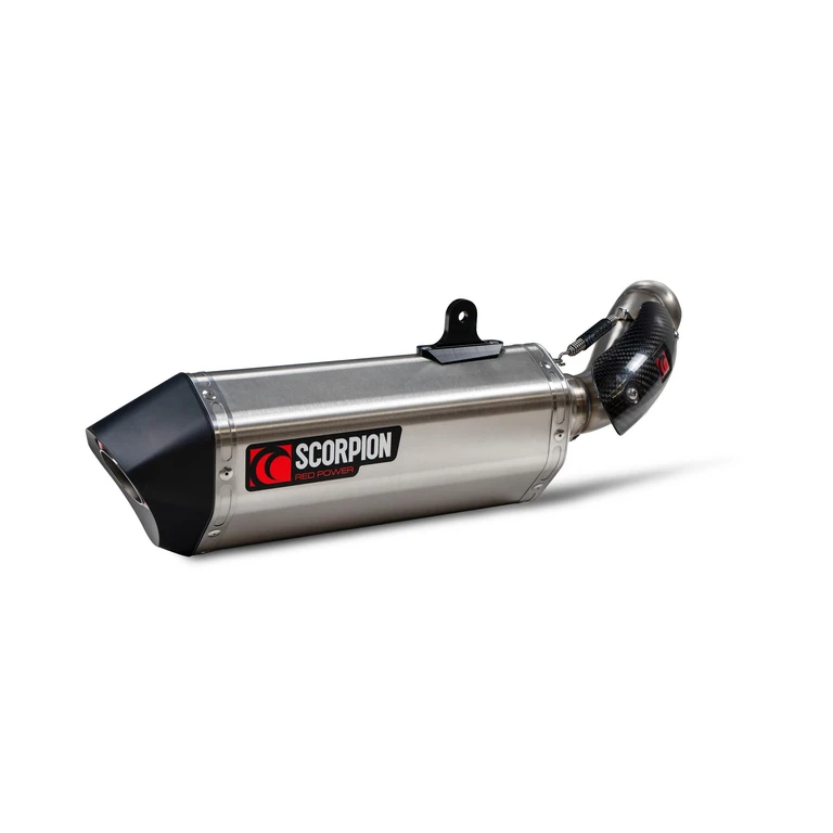 RKT94SEO - Scorpion Serket Parallel Slip-On Stainless Steel For KTM 890 Duke 2020-2025