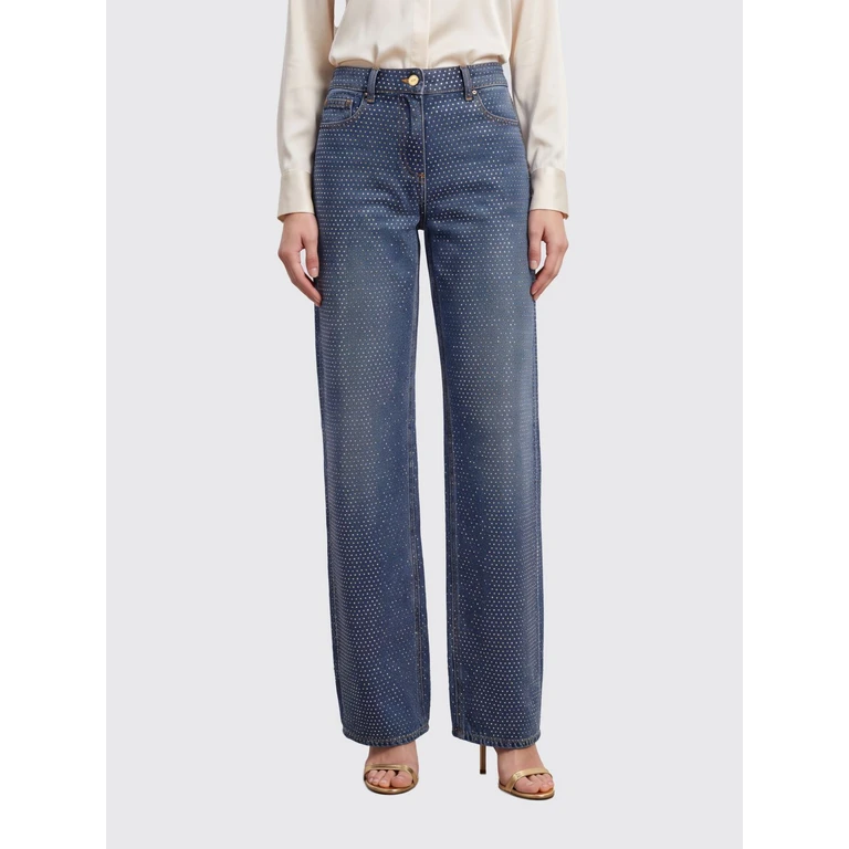 ELISABETTA FRANCHI Jeans Woman color Navy (PJ24D66E2139)