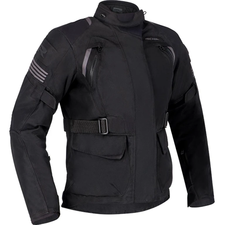 Phantom 3 Ladies Motorcycle Jacket S Black