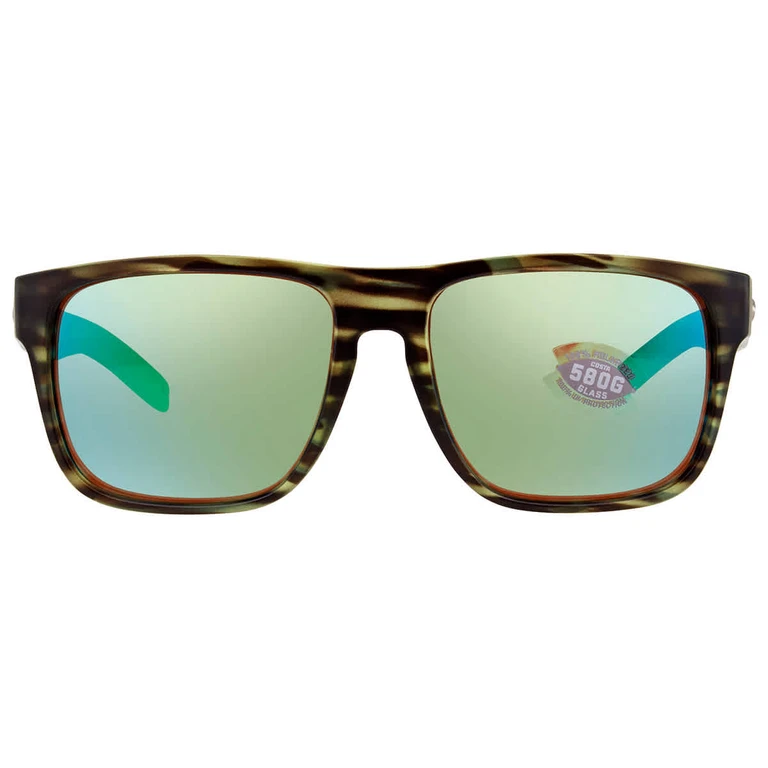SPEARO XL Green Mirror Polarized Glass Mens Sunglasses 6S9013 901307 59