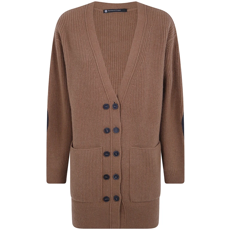 Cardigan With Patches
