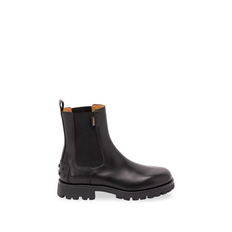 Tod's Ankle Boots In Leather
