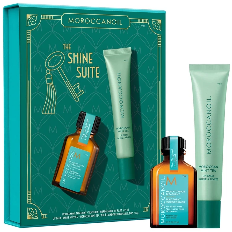 Shine Suite Stocking Stuffer - Treatment 15ml & Lip Balm Mint