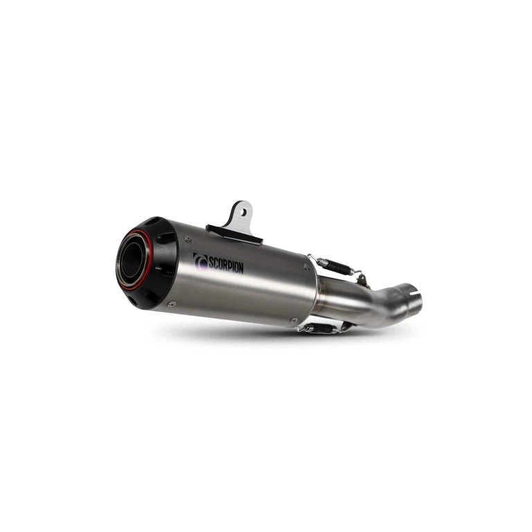 PHA195TEO - Scorpion Red Power Titanium Slip-On Exhaust - Honda CB 500 F 2019 - 2021