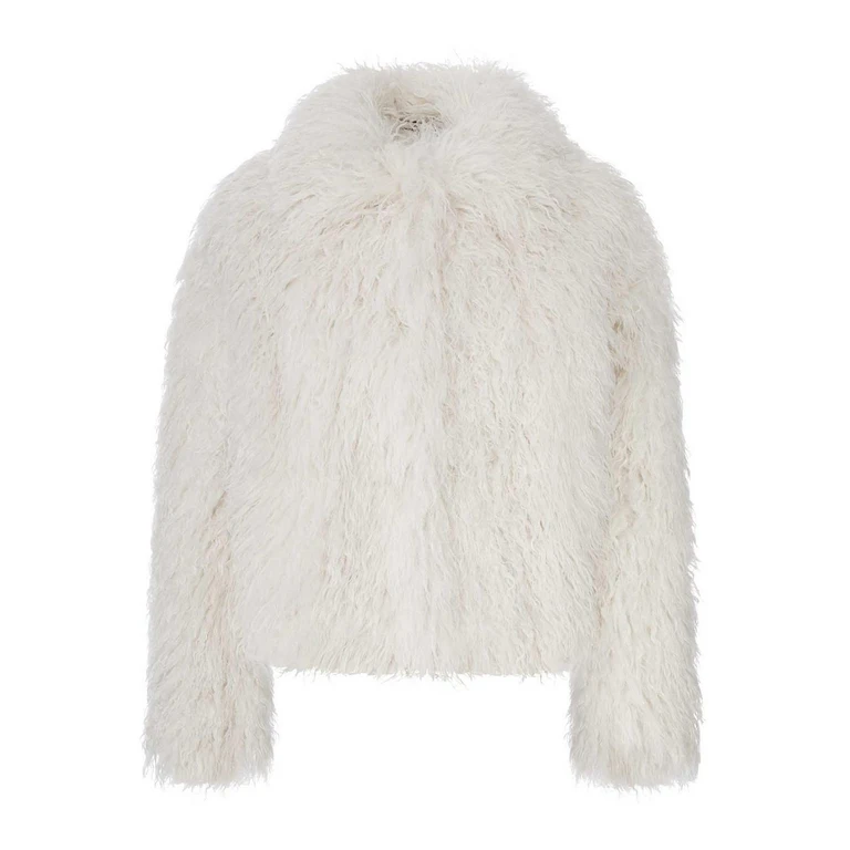 Blouson En Cuir - Blanc (GIAF80011U26I196X1220)