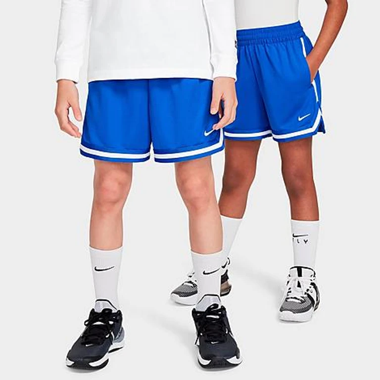 Big Kids DNA 5 Inch Inseam Basketball Shorts in Game Royal/White Size: XS