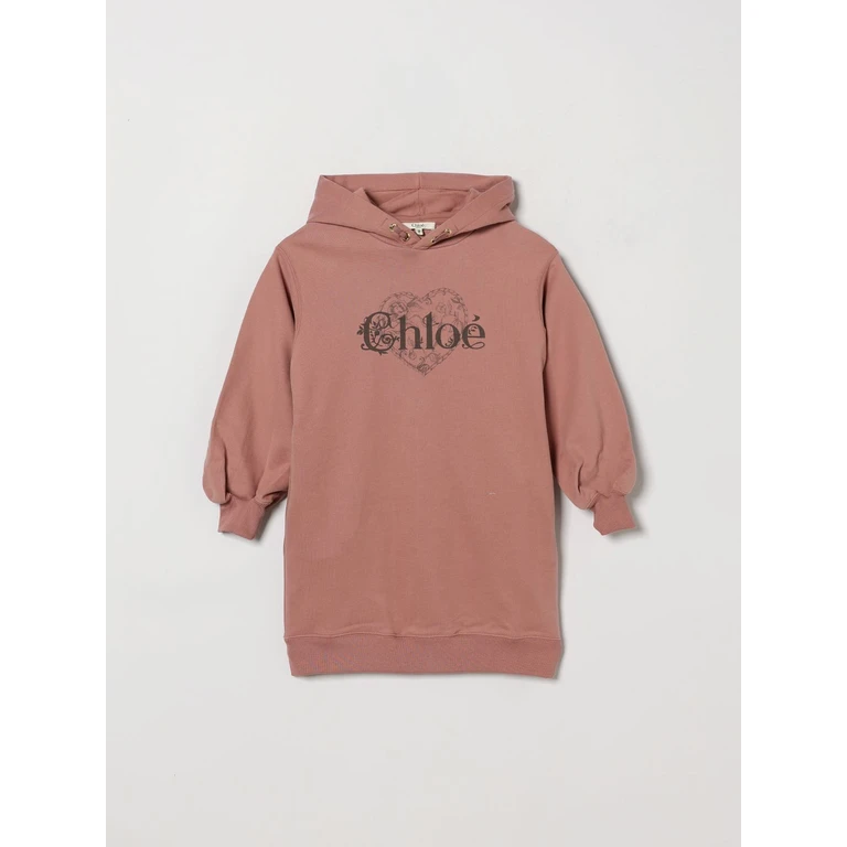 CHLOÉ Dress Kids color Pink (C2124548W)