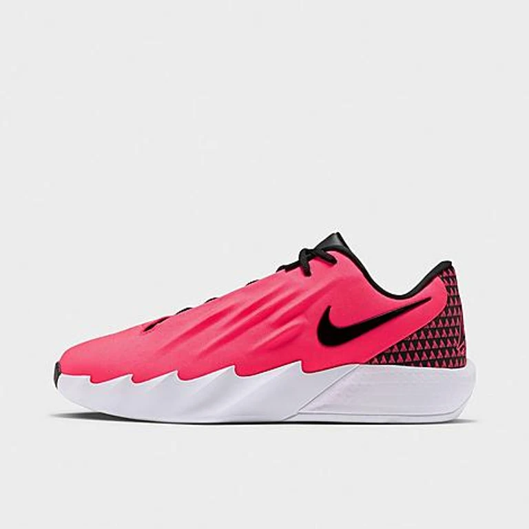 Nike Men's Ja Morant Twelve Time Basketball Shoes in Solar Red/Black/Photon Dust Size: 8.0