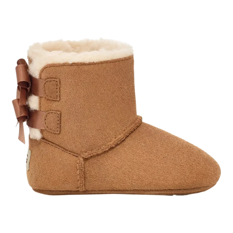 Baby Bailey Bow Crib Infants' Booties - Chestnut