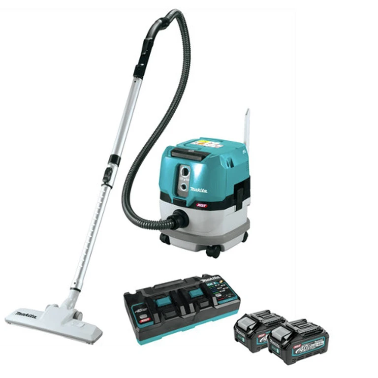 GCV01PM 40V max XGT Brushless Lithium-Ion Cordless 2.1 Gallon Wet/Dry Dust Extractor/Vacuum Kit (4 Ah)