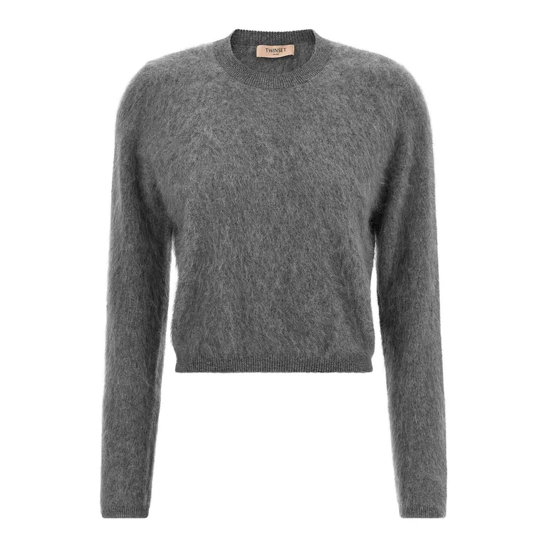 Twinset Pull Col Rond - Gris (262TT302412838)