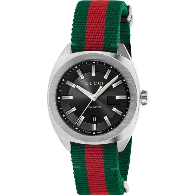 YA142305 GG2570 Black Canvas 41mm Men's Watch