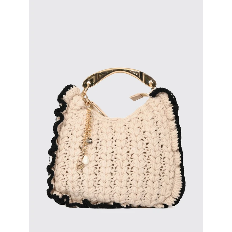 Sac porté épaule Twinset en tricot crocheté