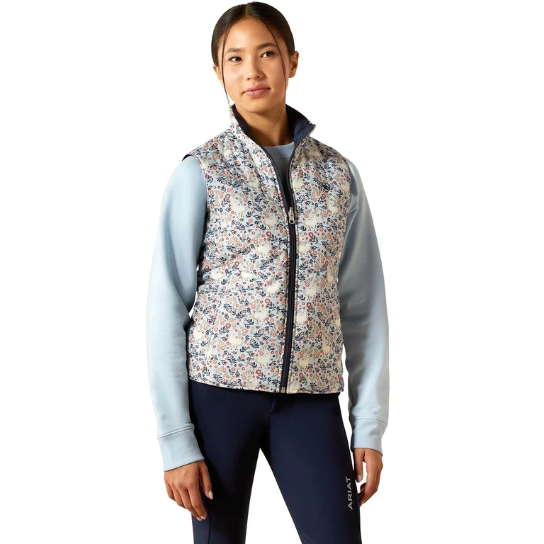 Youth Bella Reversible Insulated Riding Vest - Lightweight & Warm