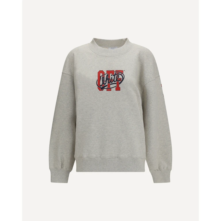 OFF-WHITE Off College crewneck Sweatshirt Female XS