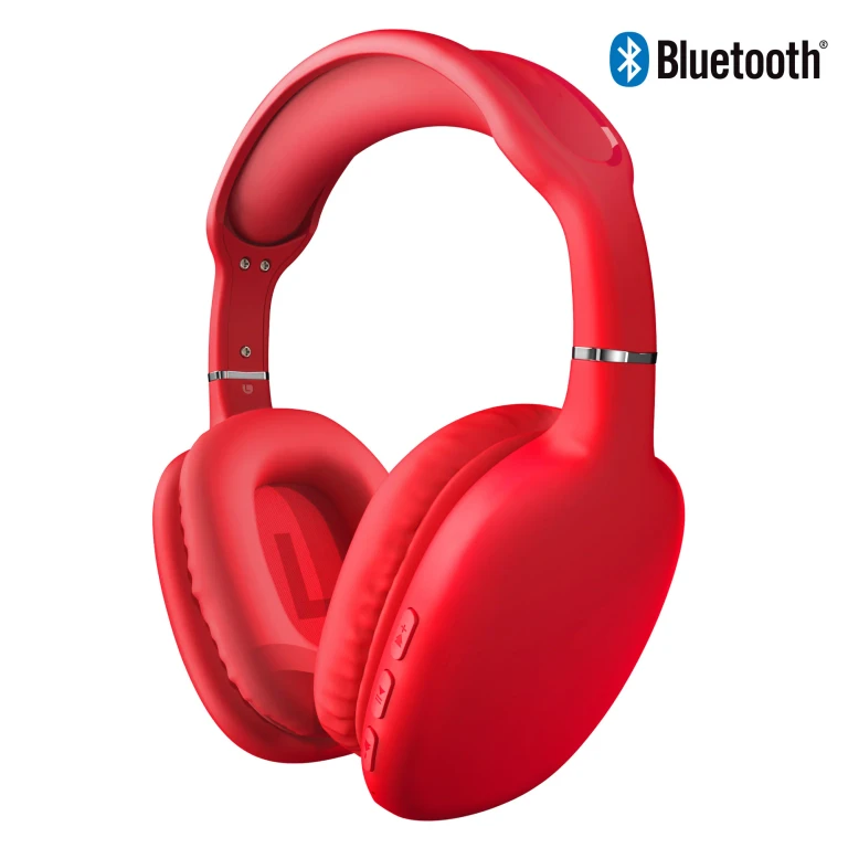 Wireless Over-Ear Headphones - Bluetooth Headphones with HD Stereo Sound, Deep Bass & Memory Foam Ear Cushions