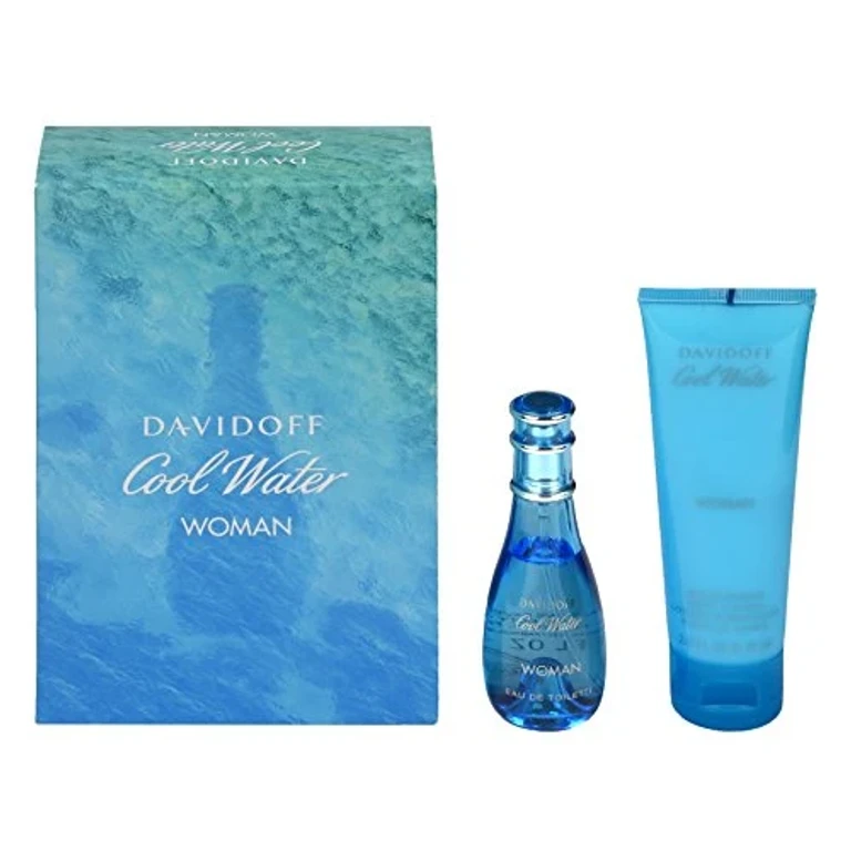 Cool Water Woman Gift Set 30ml EDT + 75ml Body Lotion
