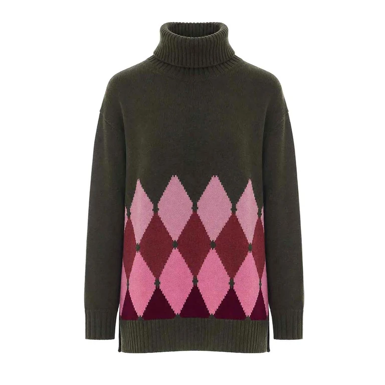 Pull Col Roulé - Vert (B1P6515K00892518)