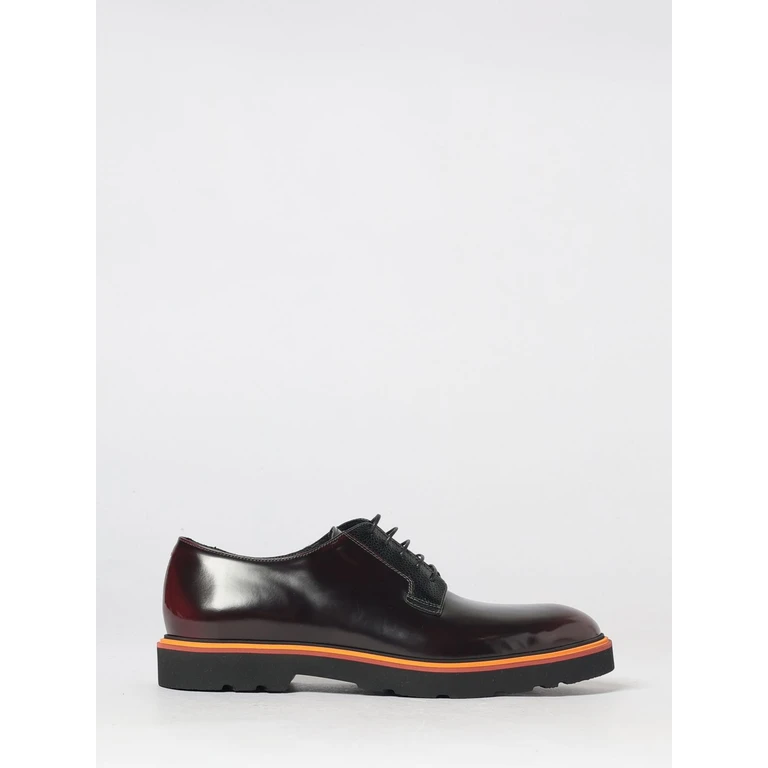 Brushed Leather Derby Shoes with Lug Sole (M1SRAS33WHSH28)