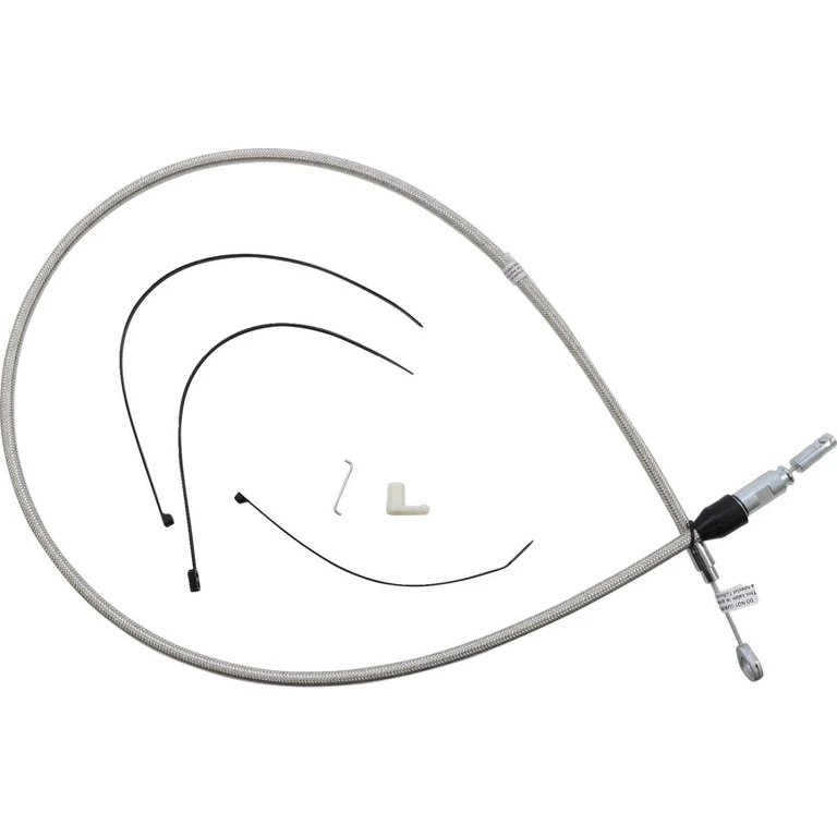 523416HE - Magnum Shielding Quick Connect Clutch Cable For Harley Davidson FLDE 1750 2018-2020 127 cm (50") - Silver