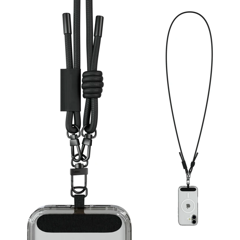 Universal Crossbody Phone Strap - Adjustable Braided Rope Phone Lanyard