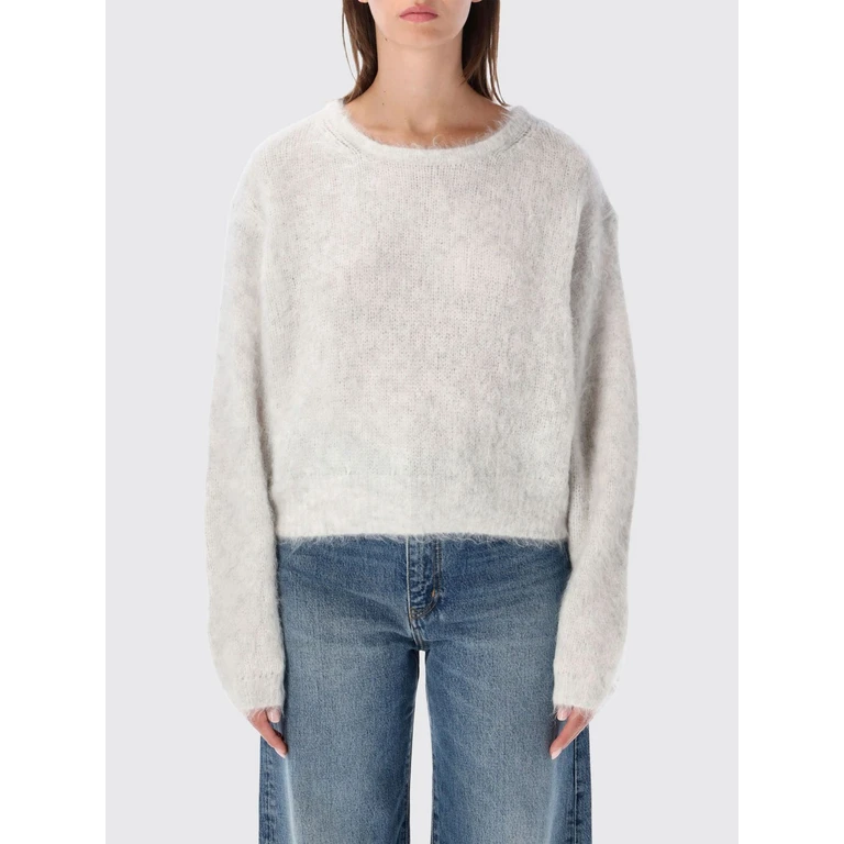 Relaxed Fit Alpaca Wool Crewneck Jumper (NIB18APOLARCHIN)