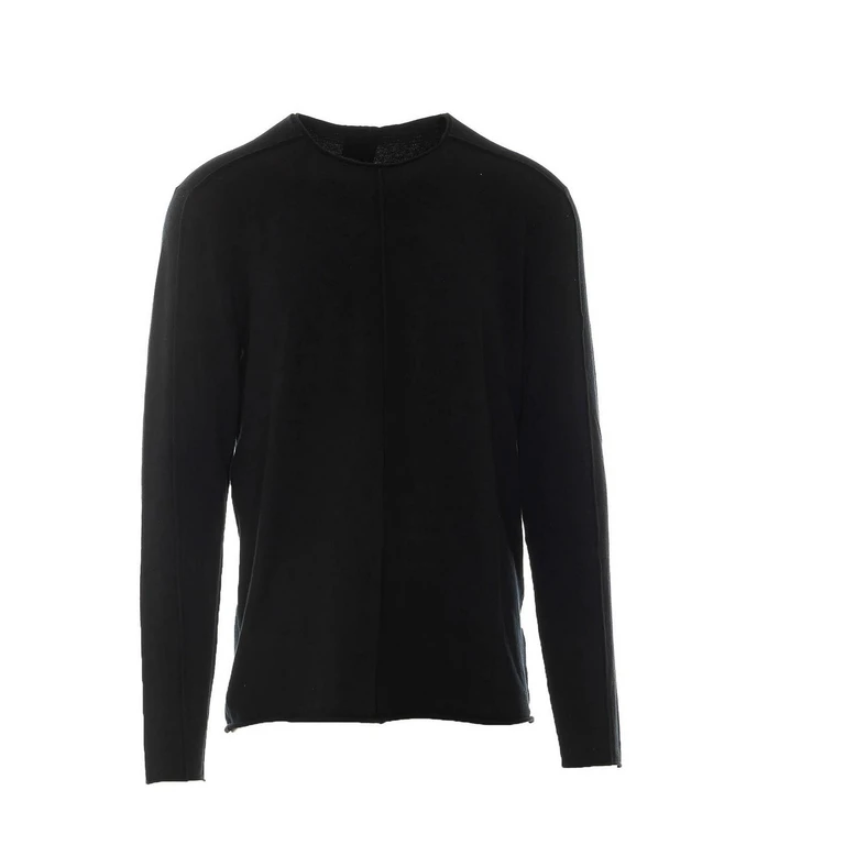 Pull Col Rond - Noir (MK132BLACK)