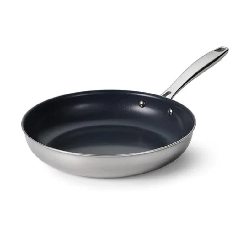 Seattle 10" Tri-Ply Clad Stainless Steel Frying Pan