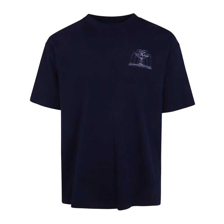 T-Shirt "Fountain" Print