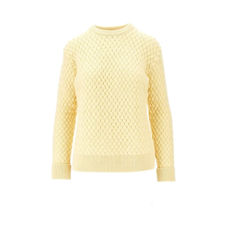 Intrecciato wool sweater Woman XS
