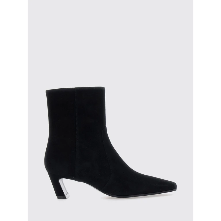 Flat Ankle Boot Woman color Black (SM498BLK)