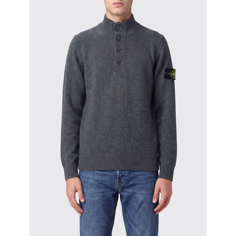 Virgin Wool Turtleneck Jumper with Compass Logo Patch (5100040S00A3V0M62)
